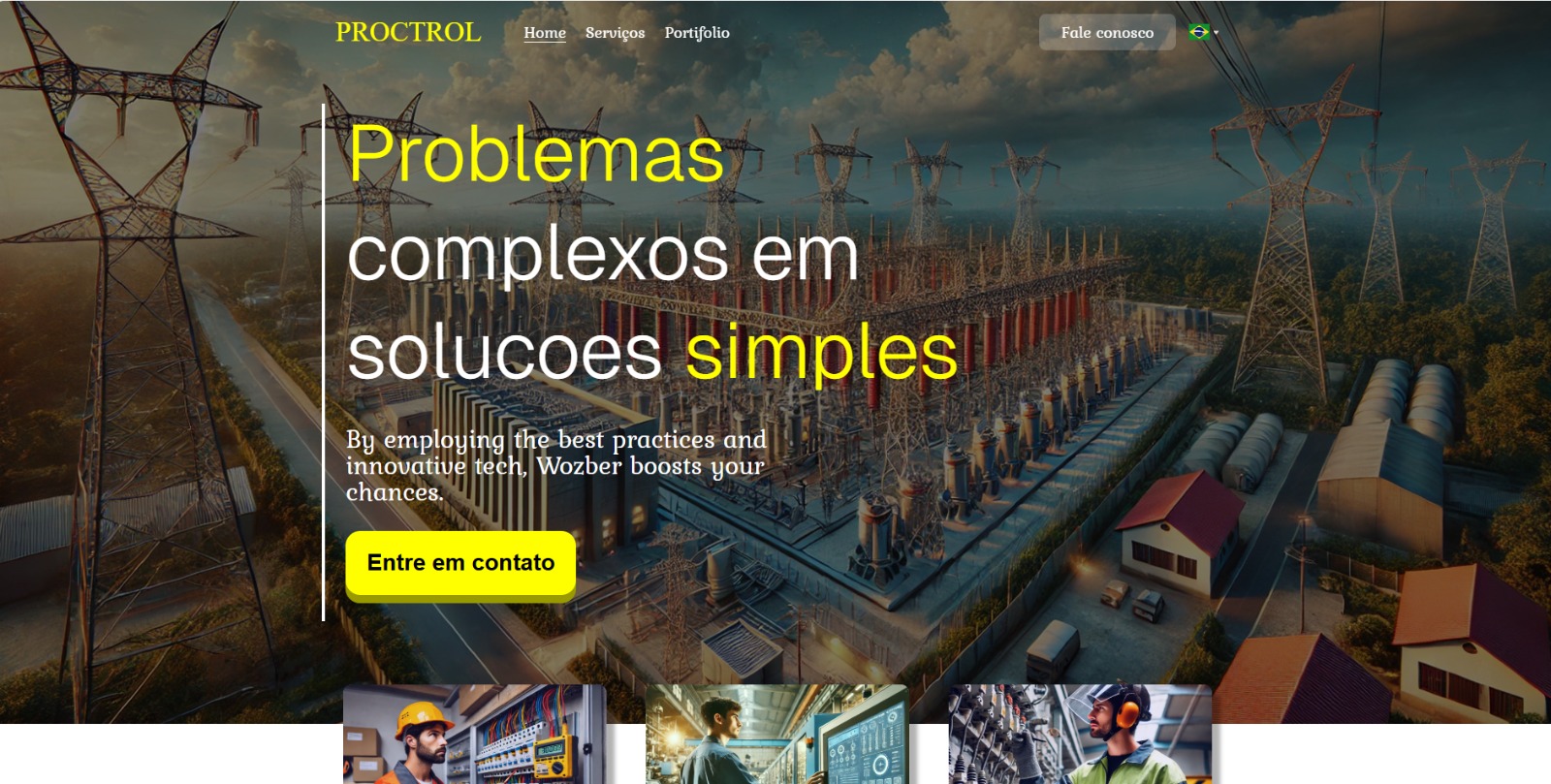 Captura de Tela do Site Proctol